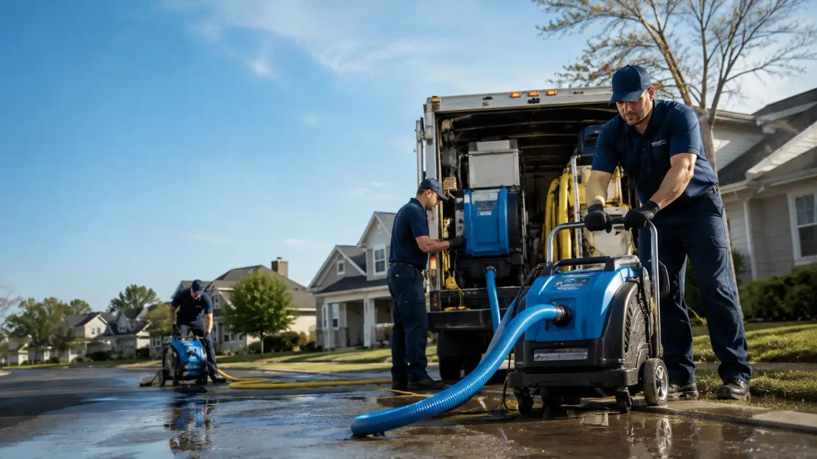 Flood Damage Cleanup in Chataignier, LA